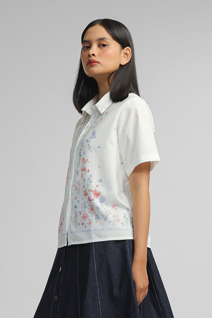 Off-white Floral Dohlen