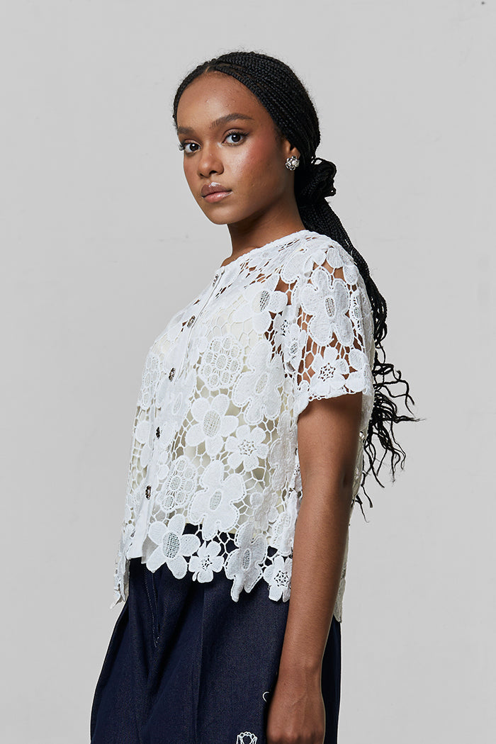 Off-white Floral Iona