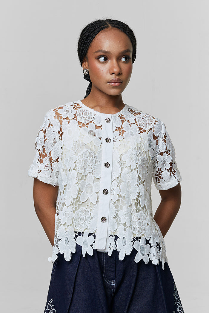 Off-white Floral Iona