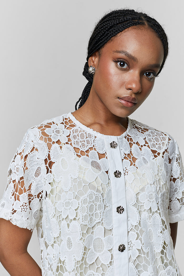 Off-white Floral Iona