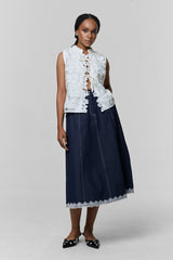 Off-white Floral Leya