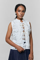 Off-white Floral Leya