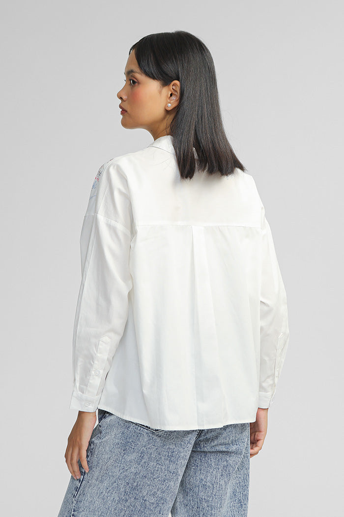 Off-white Floral Marian