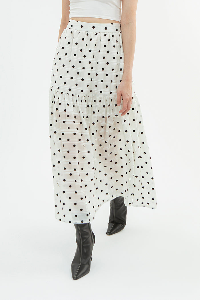 Off-white Polka Sibley