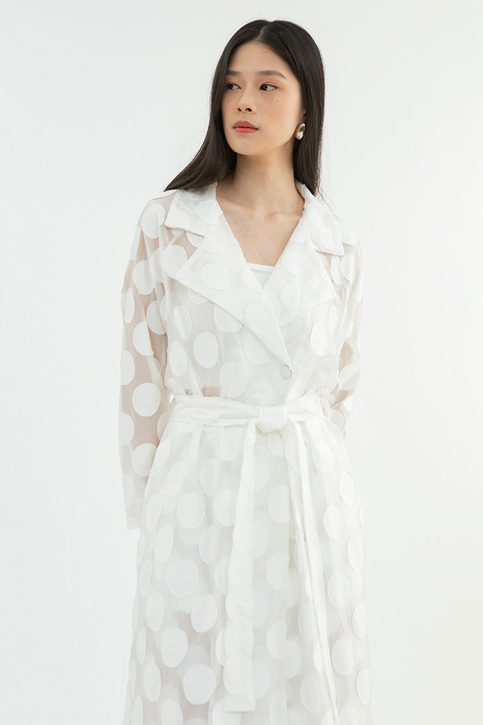 Off-white Polka Tatin