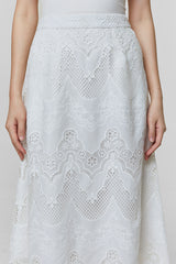 Off-white Scallop Eline A