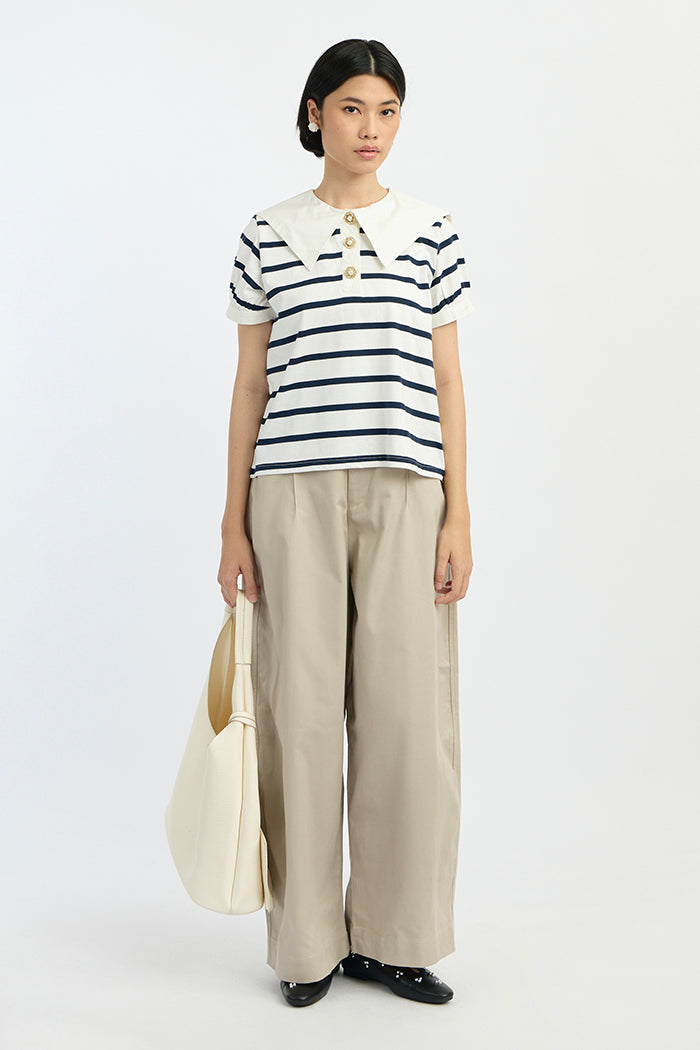 Off-white Striped Vilda