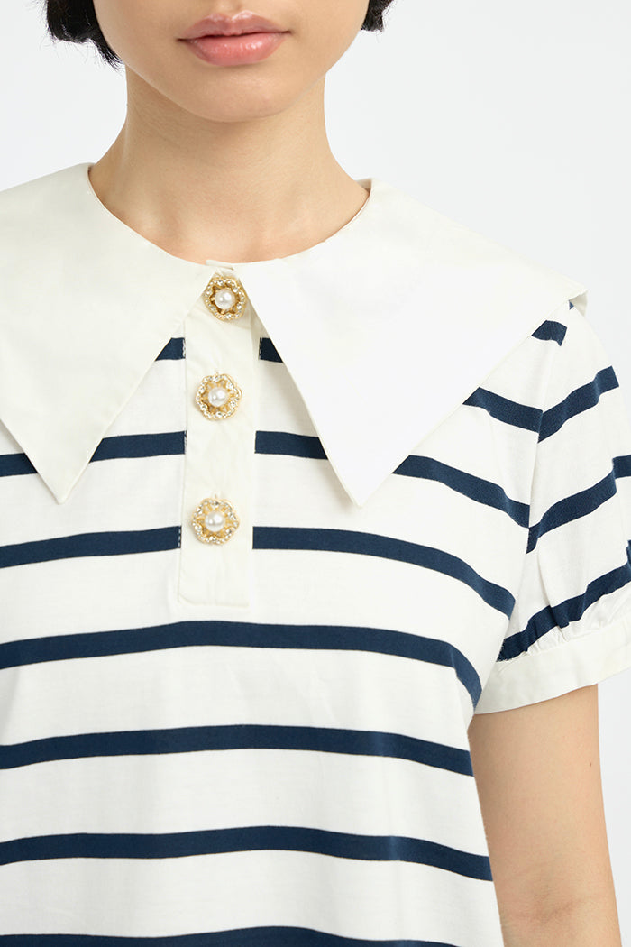 Off-white Striped Vilda