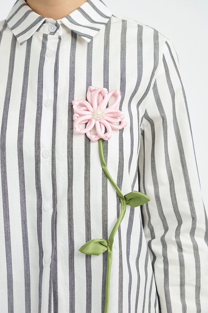 Off-white Striped Zuri