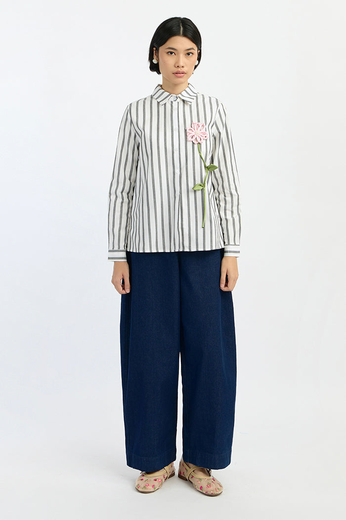 Off-white Striped Zuri