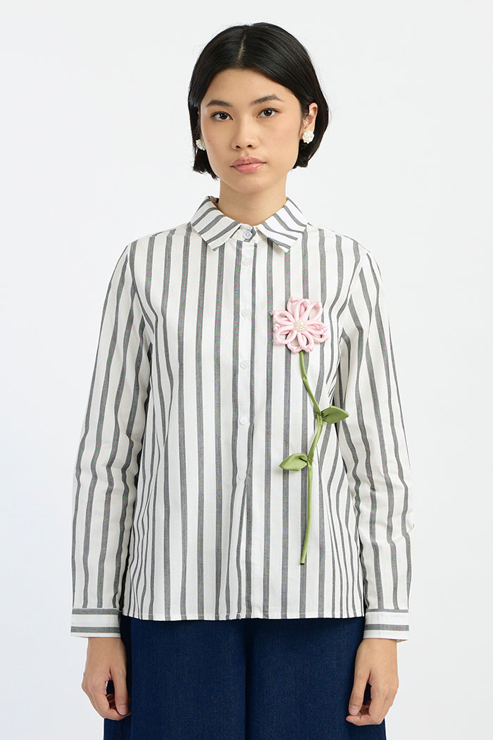 Off-white Striped Zuri