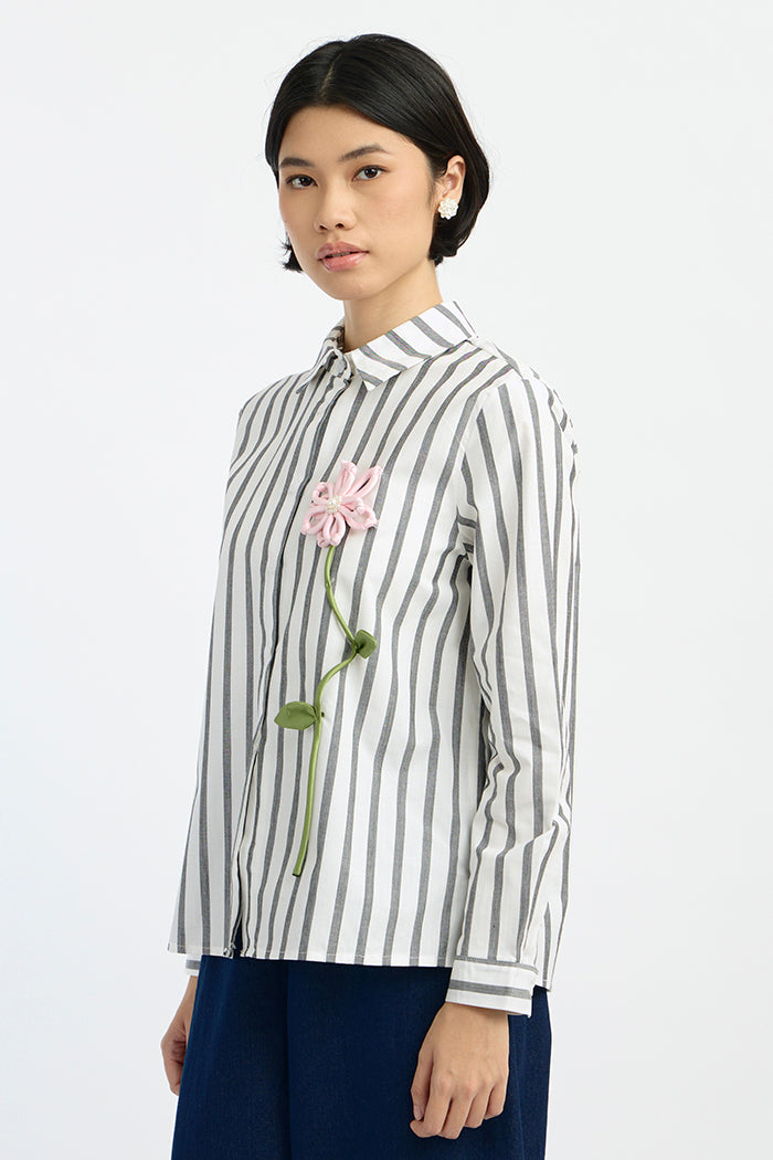 Off-white Striped Zuri