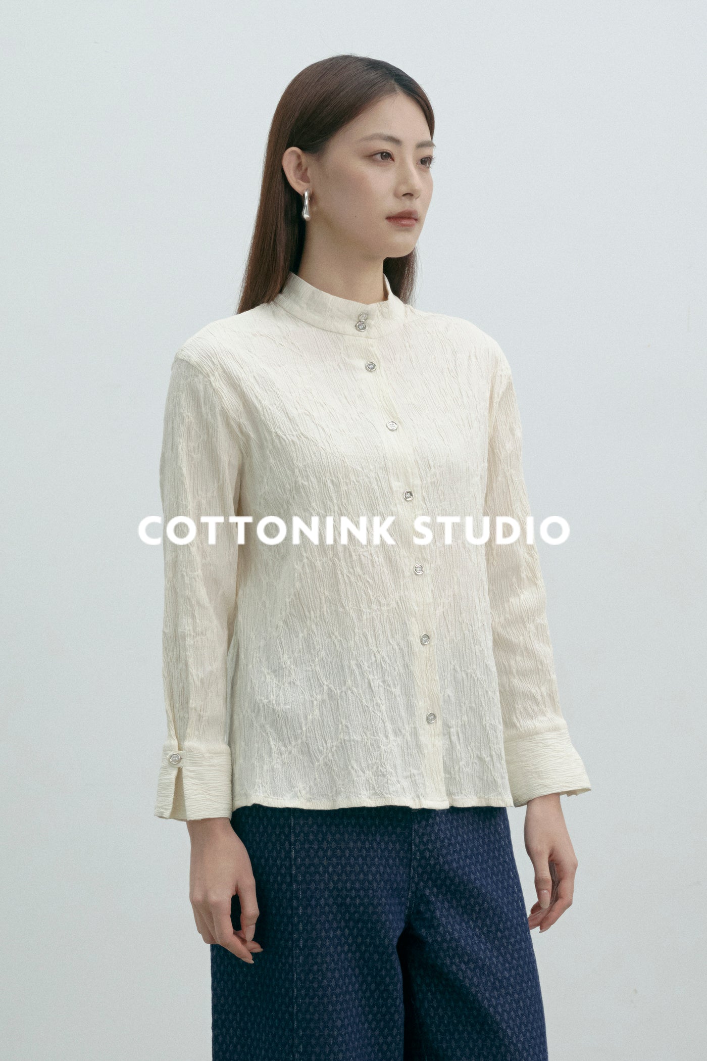 COTTONINKSTUDIO - Off-white Anina