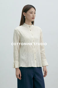 COTTONINKSTUDIO - Off-white Anina