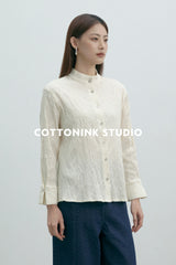 COTTONINKSTUDIO - Off-white Anina