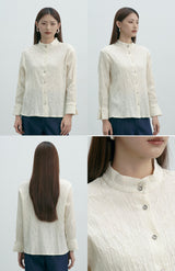 COTTONINKSTUDIO - Off-white Anina