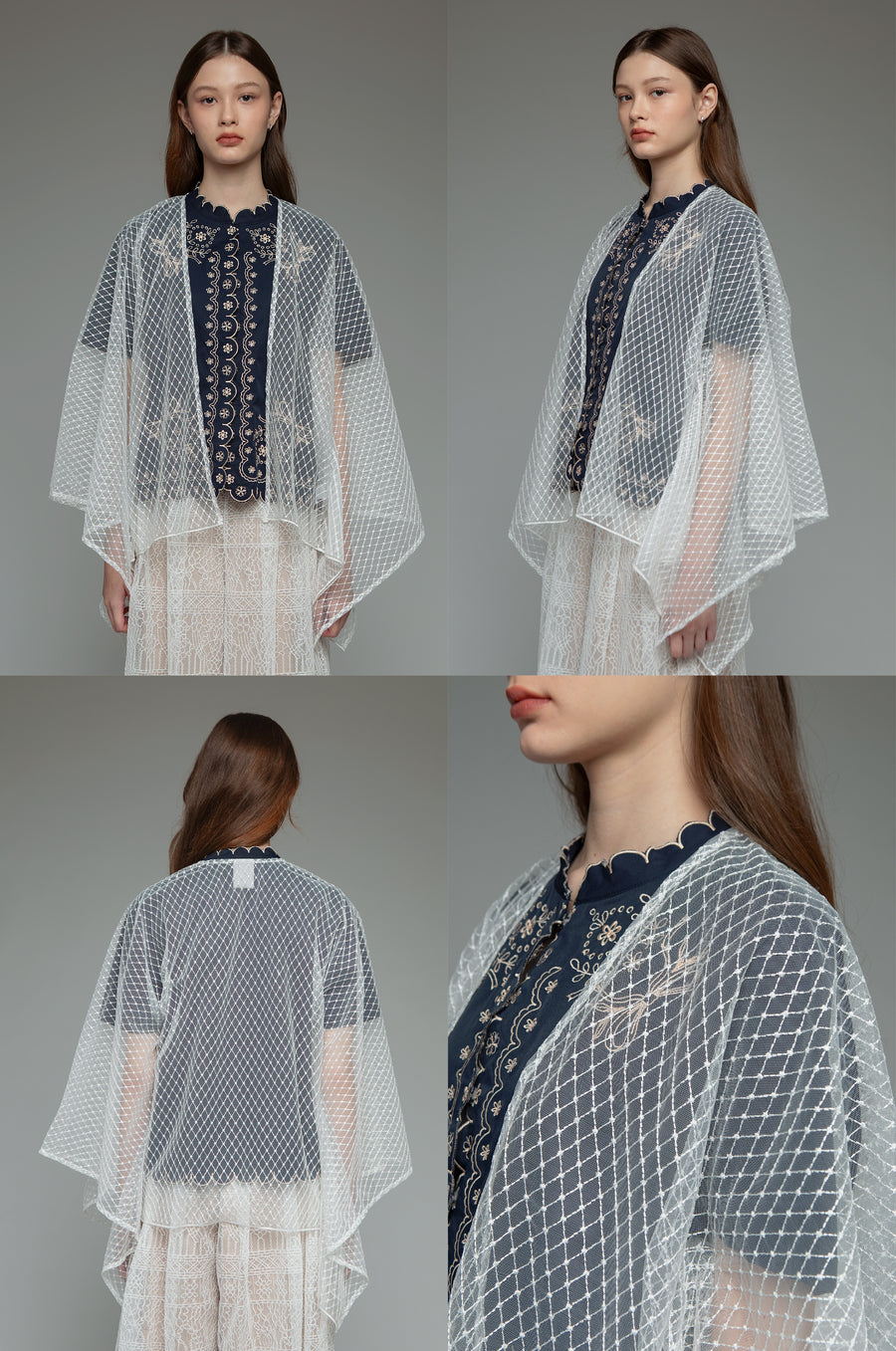 Off-white Cross Kamin