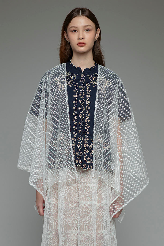 Off-white Cross Kamin