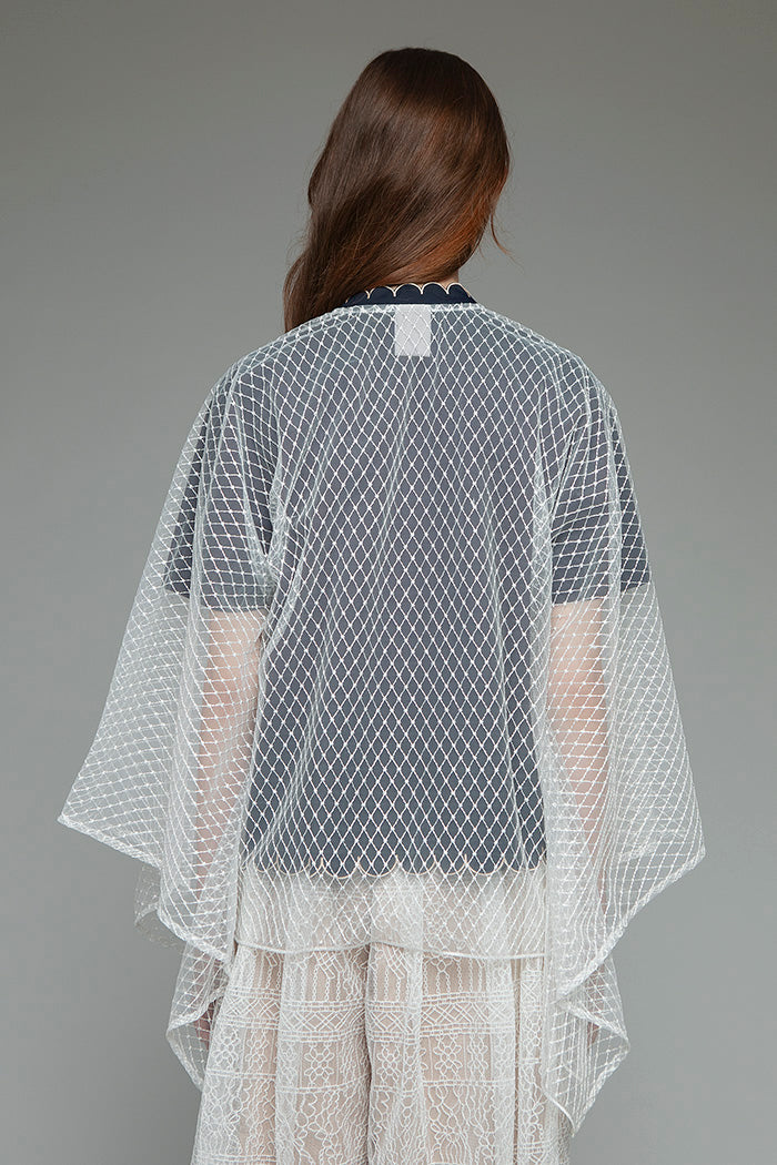 Off-white Cross Kamin