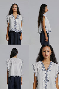 Off-white Floral Araceli - Defect Sale