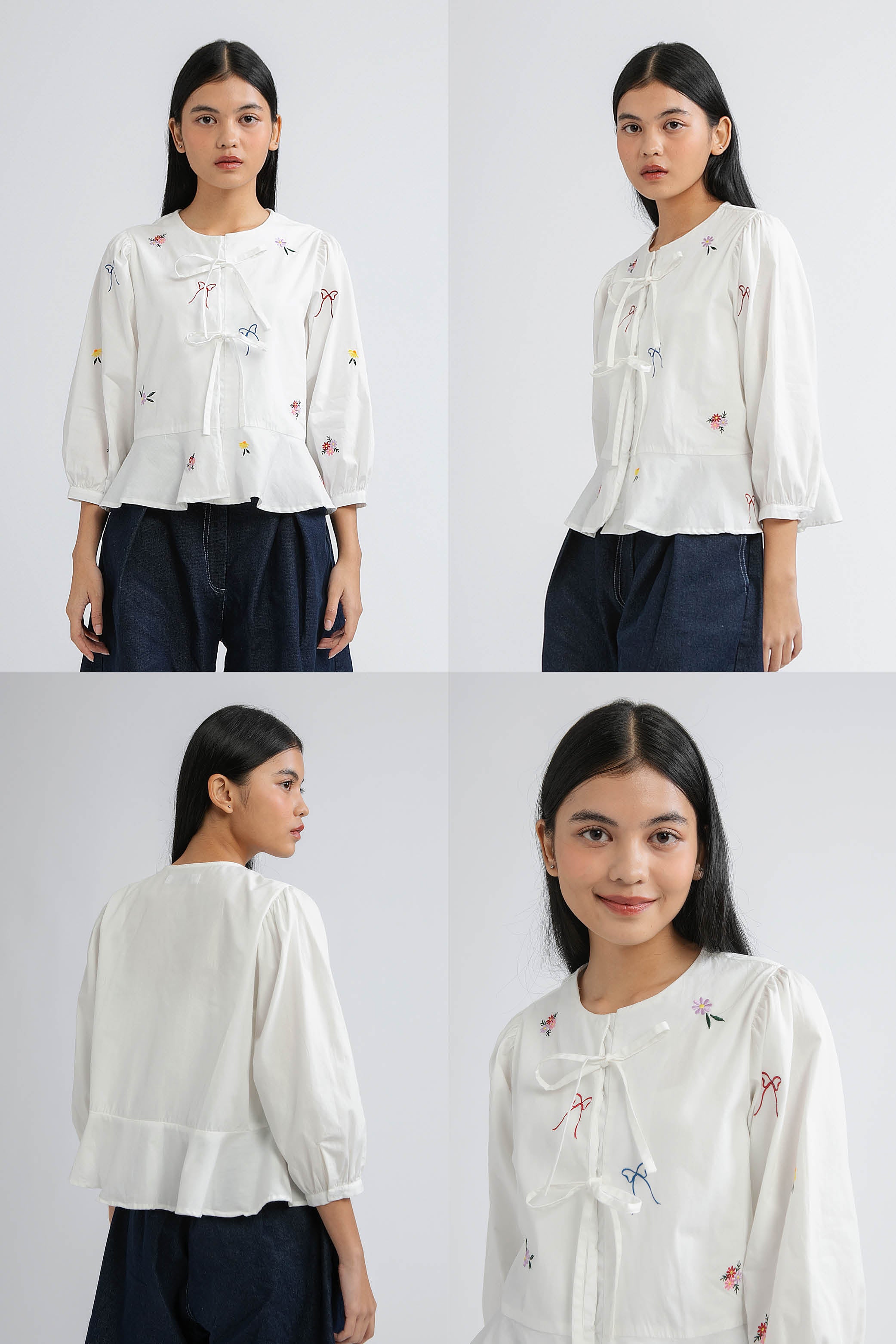 Off-white Floral Karila