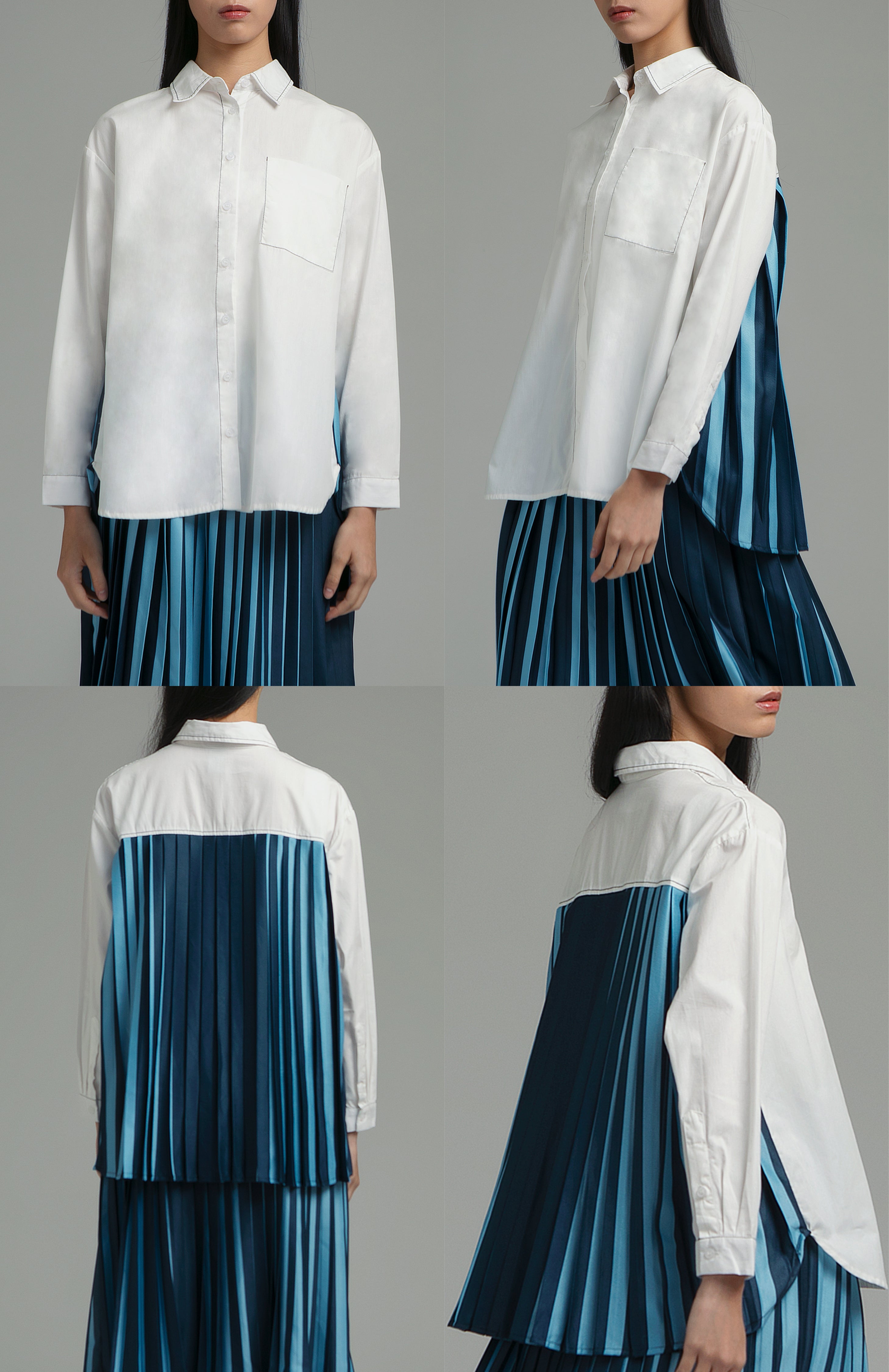 Off-white Pleated Gemmel