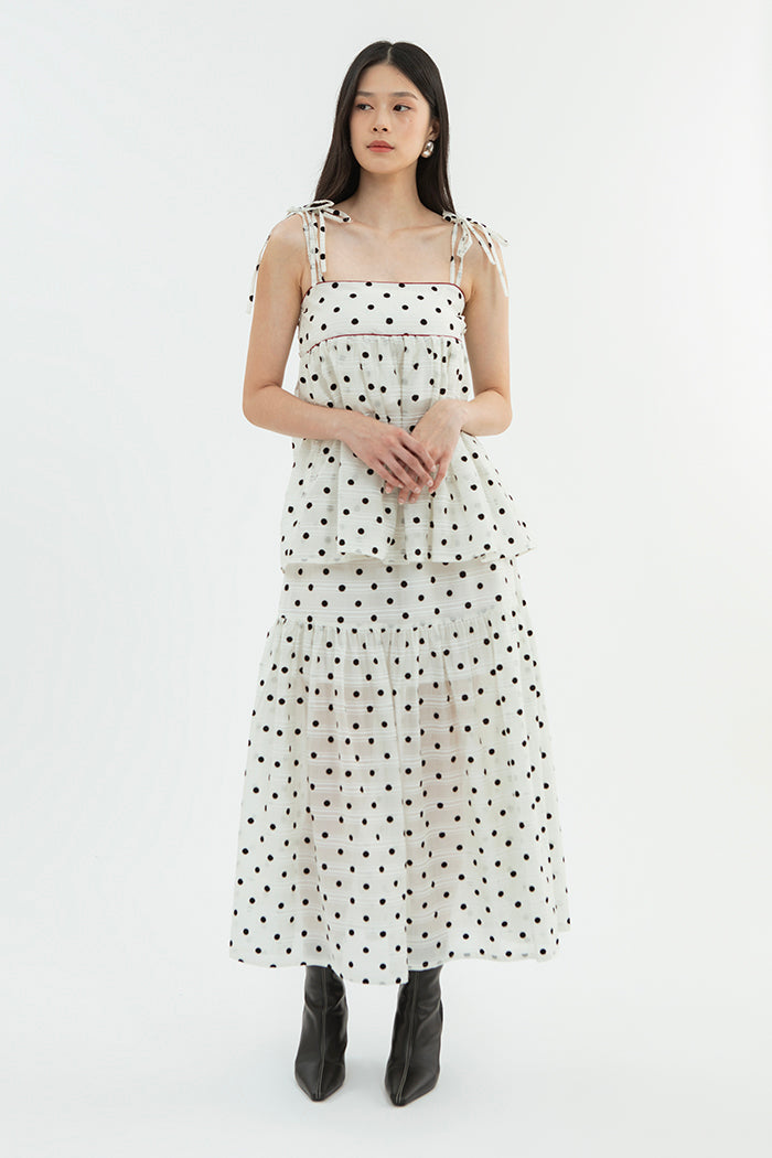 Off-white Polka Mousse