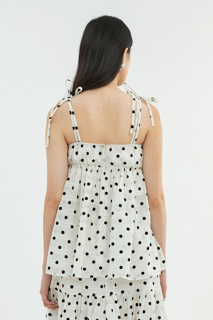 Off-white Polka Mousse