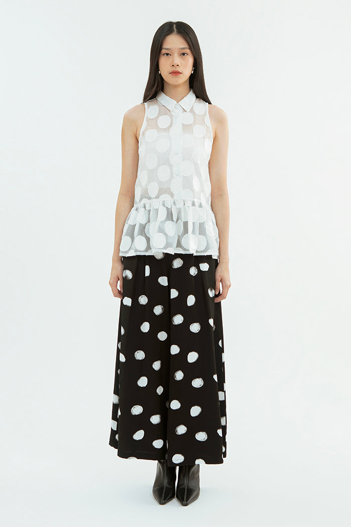 Off-white Polka Thalie