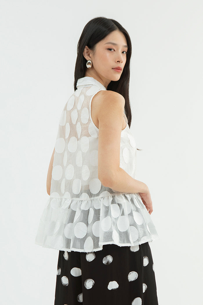 Off-white Polka Thalie