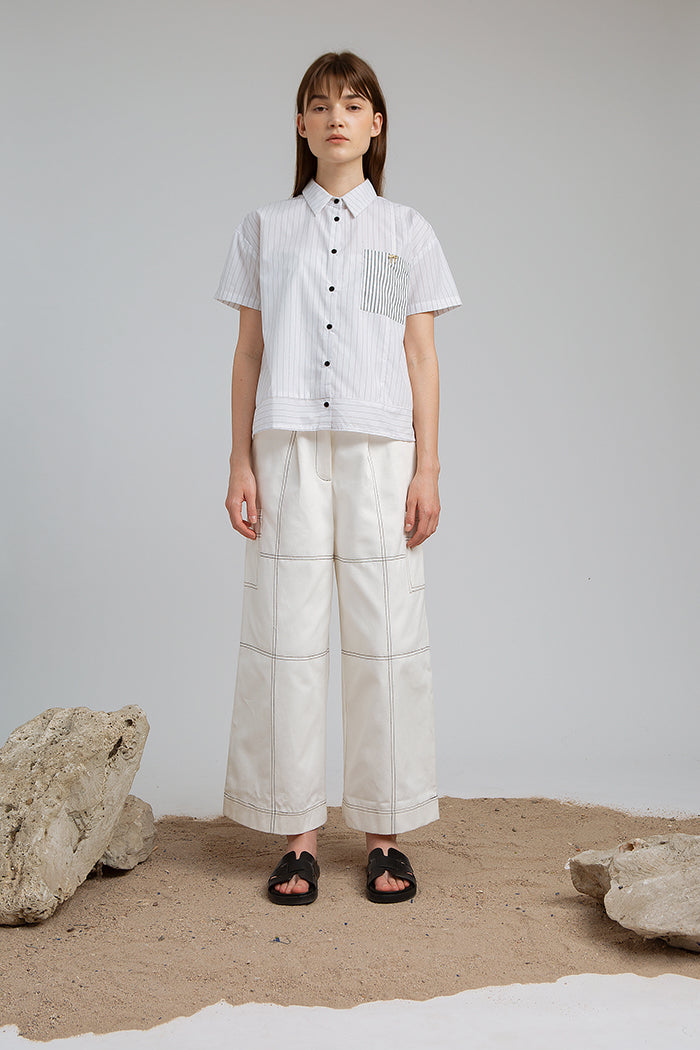 Off-white Striped Debicki