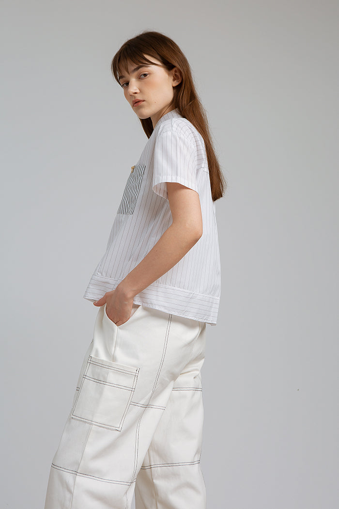 Off-white Striped Debicki