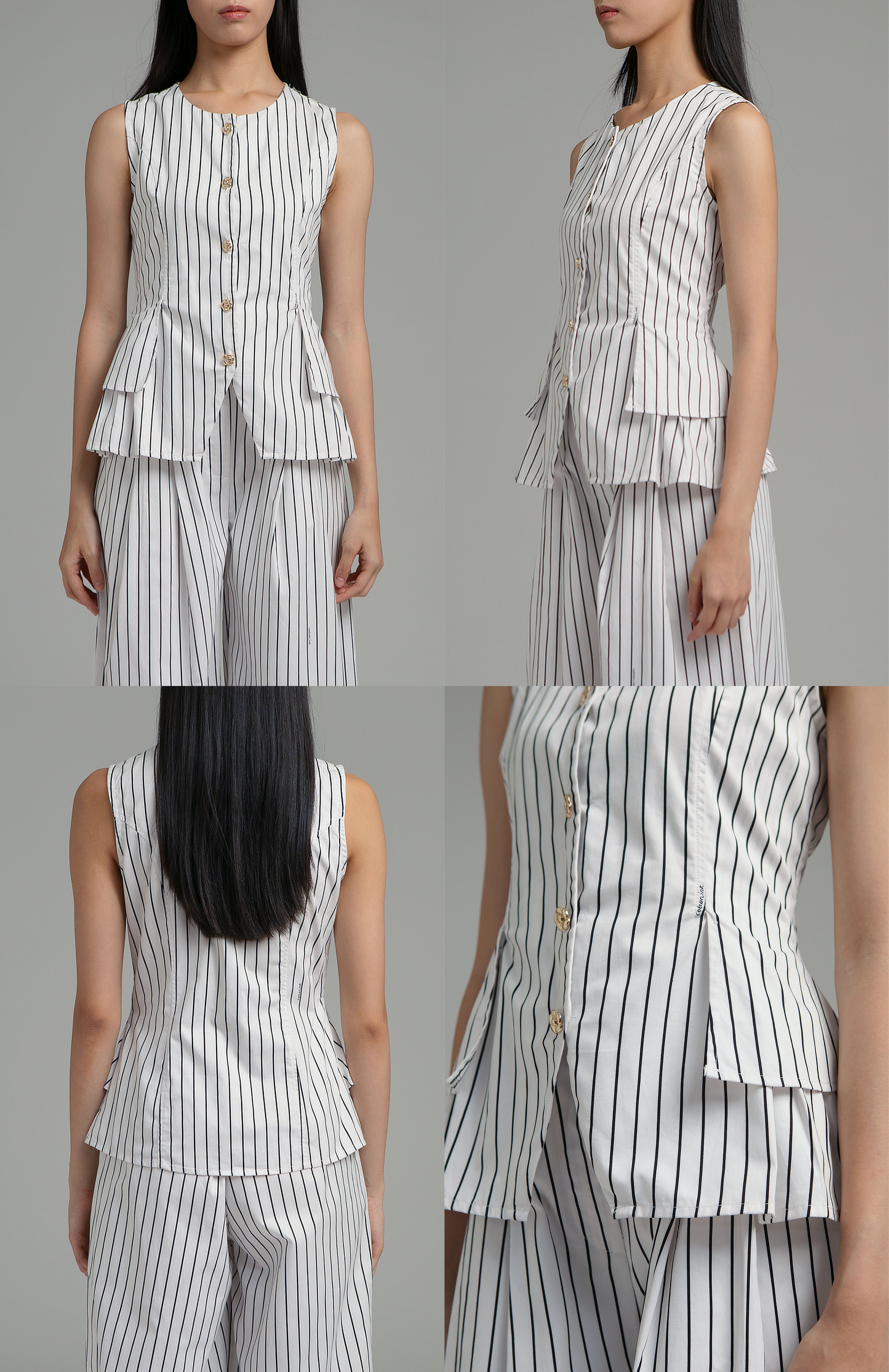 Off-white Striped Sankey