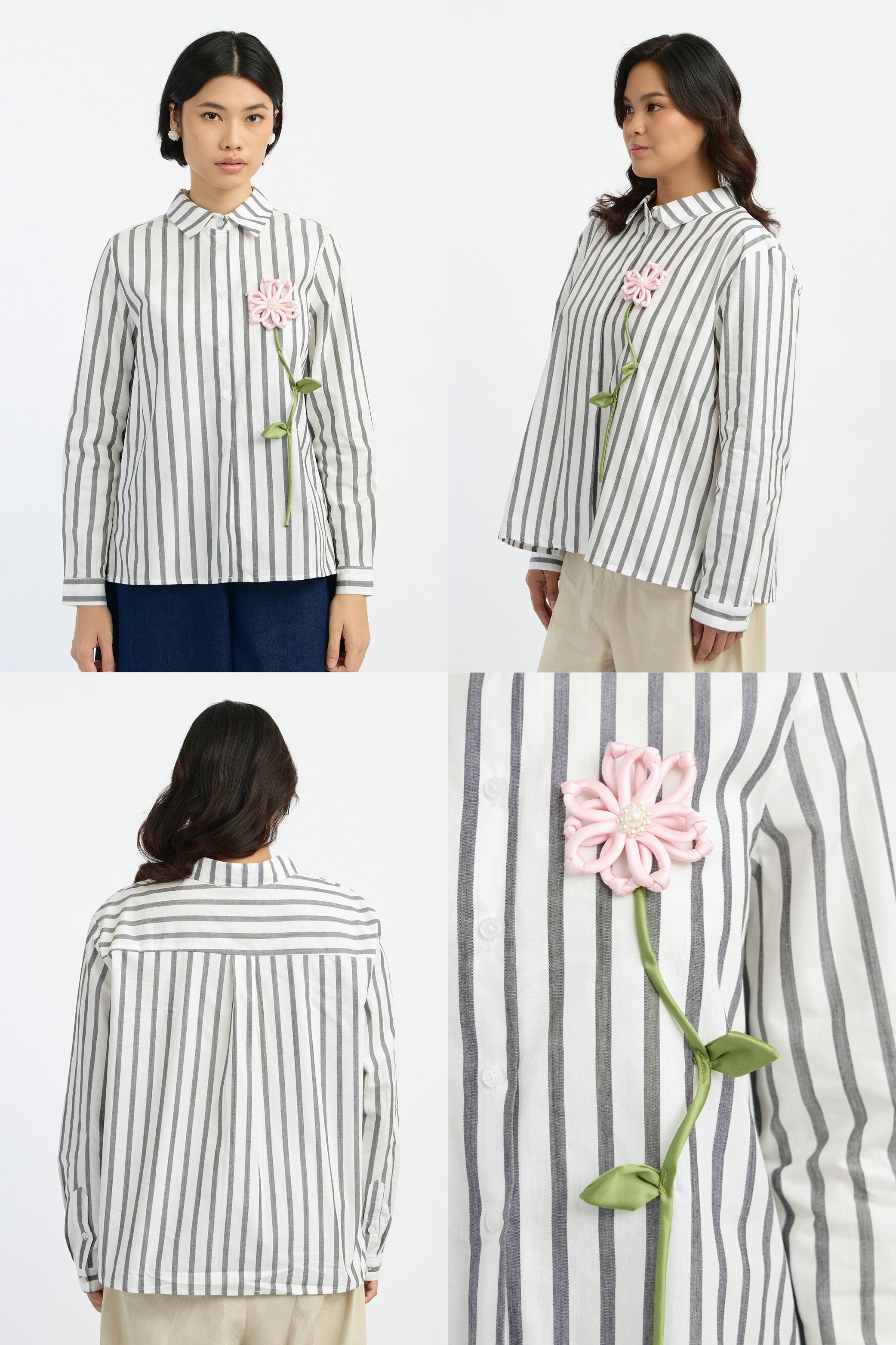 Off-white Striped Zuri