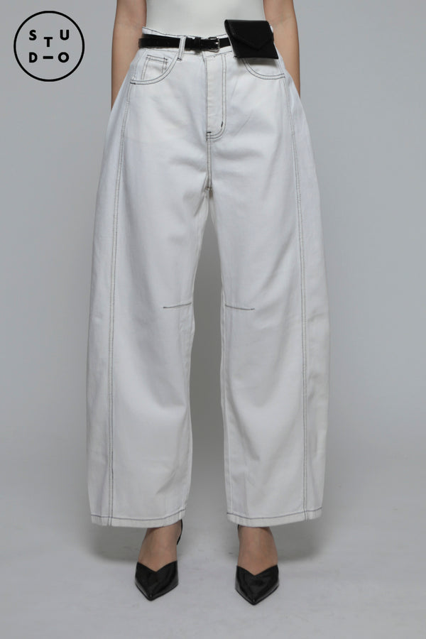 Off-white Denim Balser