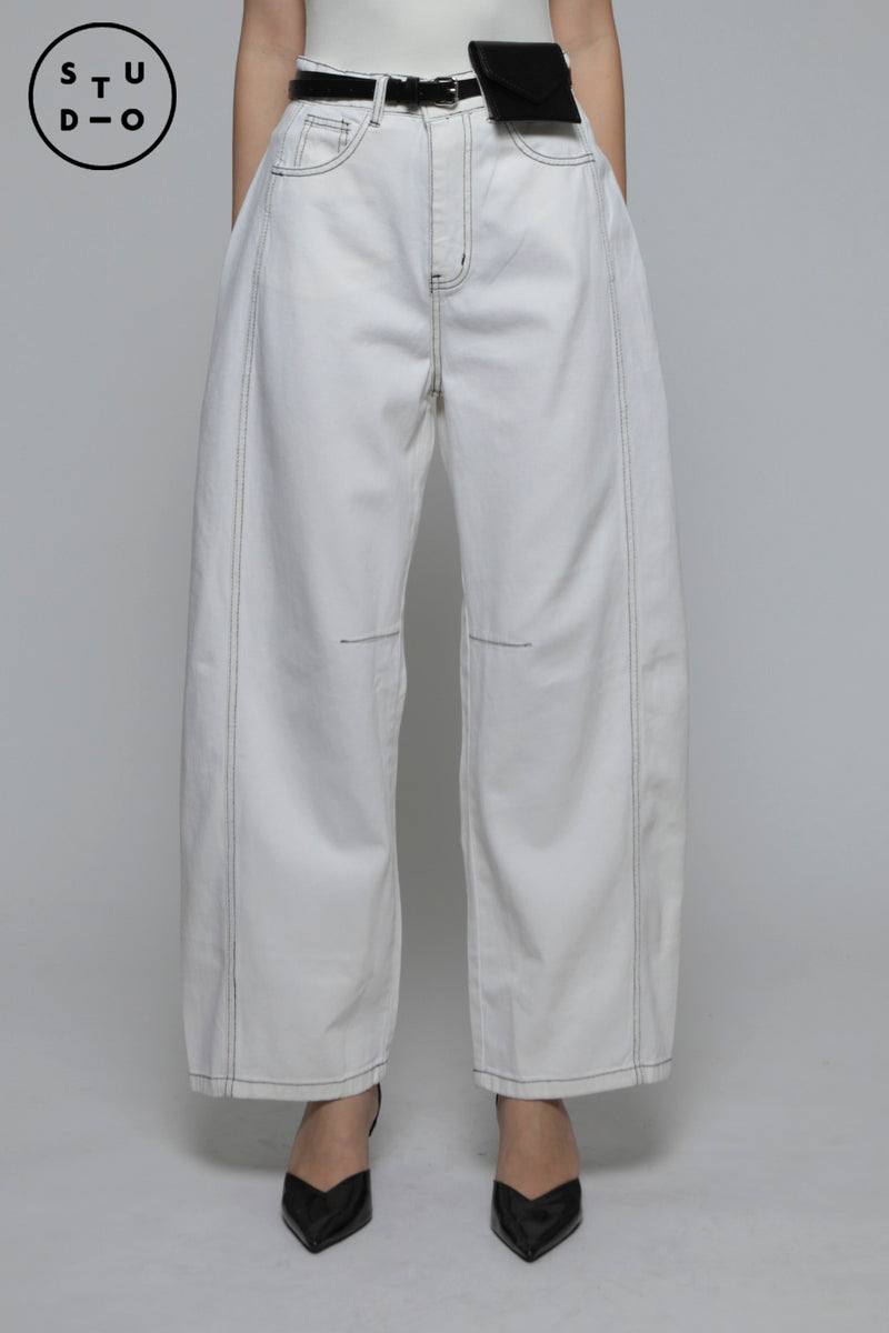 Off-white Denim Balser