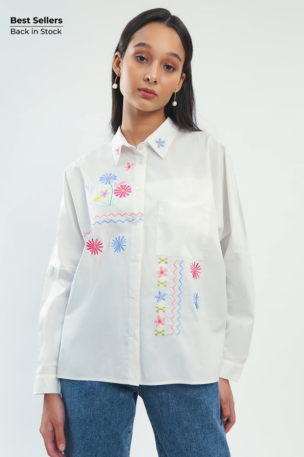 Floral Embroidery Devon – COTTONINK