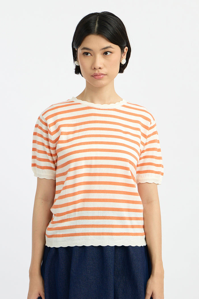 Orange Striped Noella