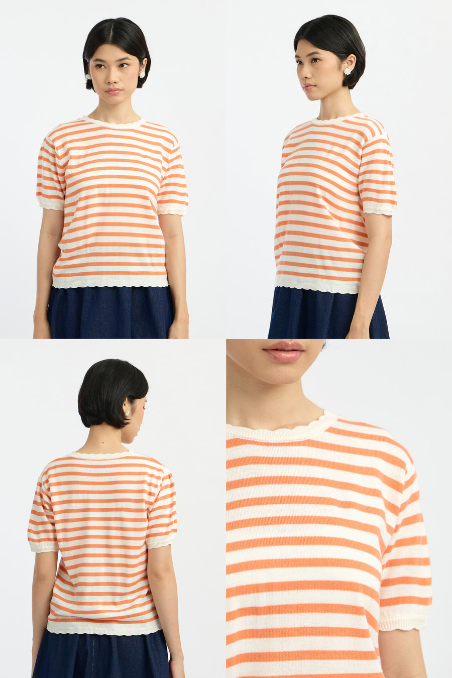 Orange Striped Noella