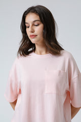 Pink Oversized Tee