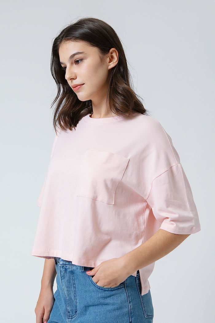 Pink Oversized Tee