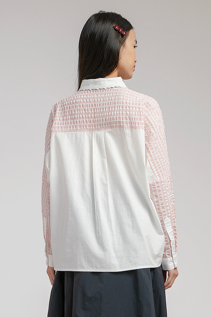 Pink Striped Devon - Defect Sale