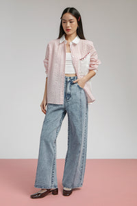 Pink Striped Devon - Defect Sale