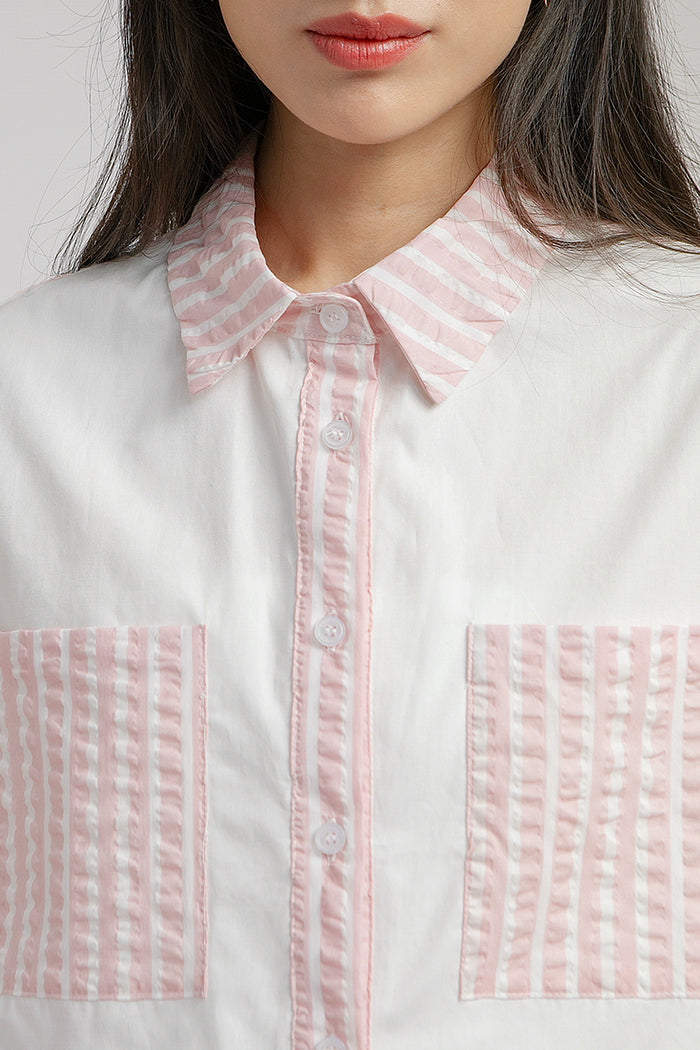 Pink Striped Gresham - Defect Sale