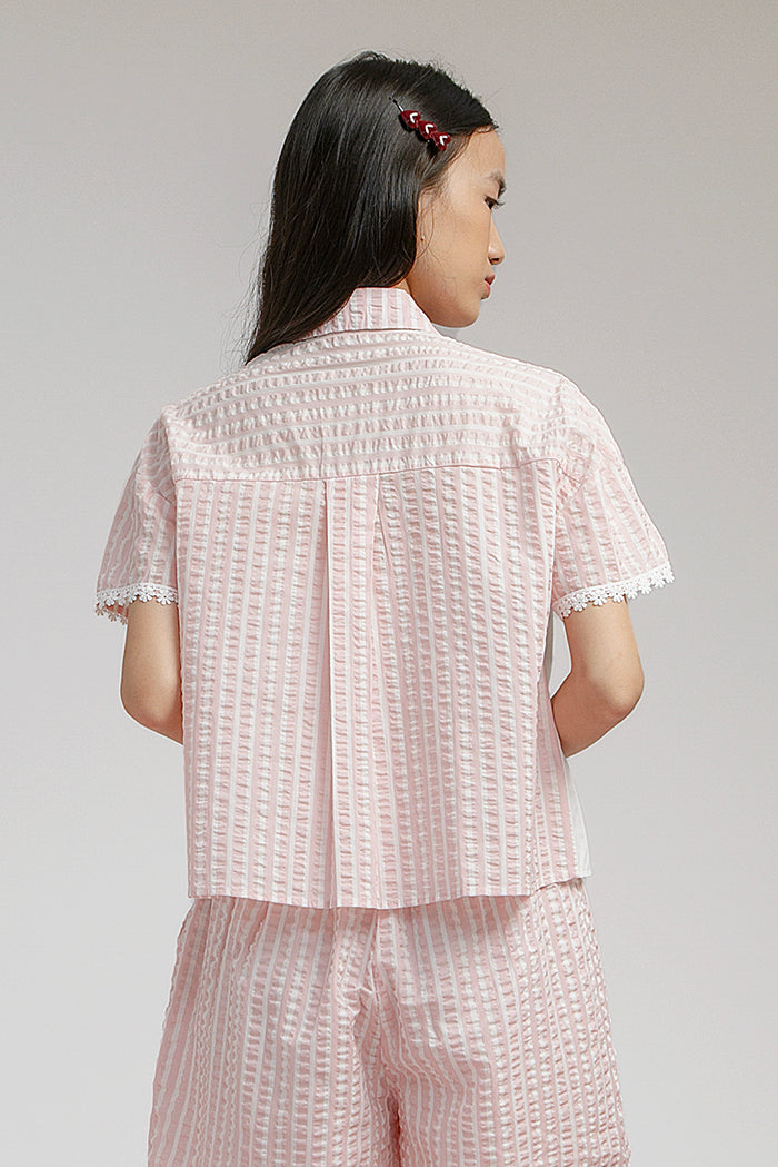 Pink Striped Gresham - Defect Sale