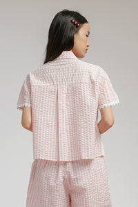 Pink Striped Gresham - Defect Sale