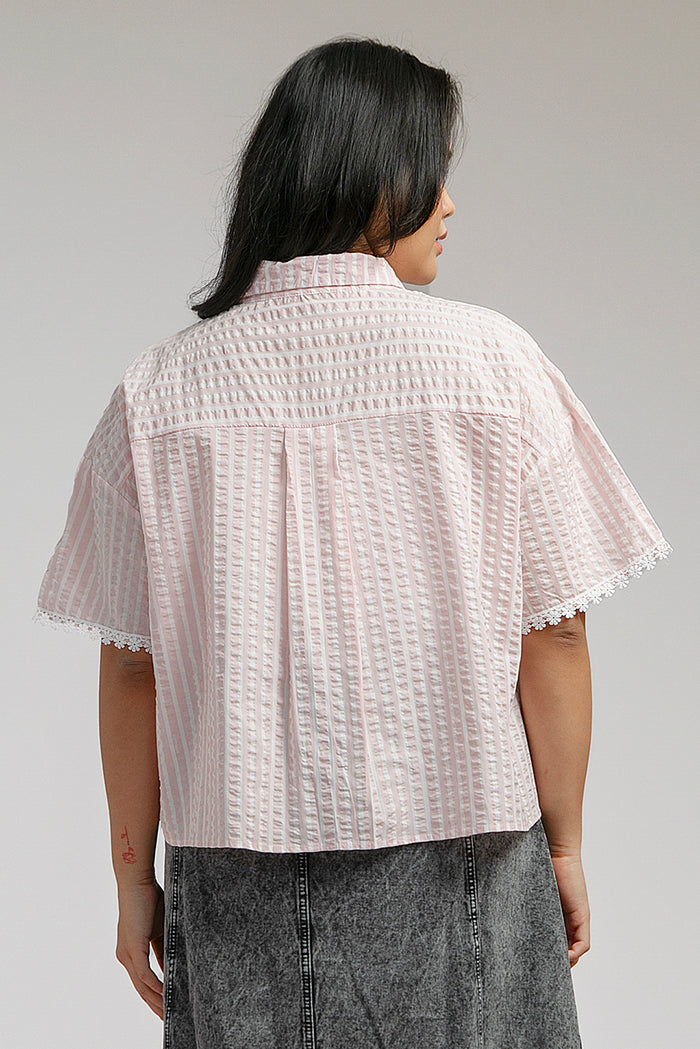 Pink Striped Gresham - Defect Sale