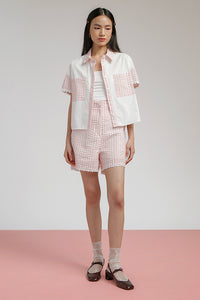 Pink Striped Gresham - Defect Sale