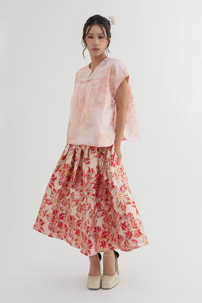 Pink Floral Ziya
