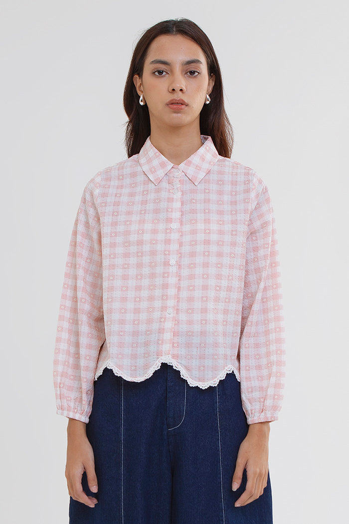 Pink Gingham Willa
